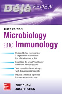 Couverture_Deja Review: Microbiology and Immunology, Third Edition