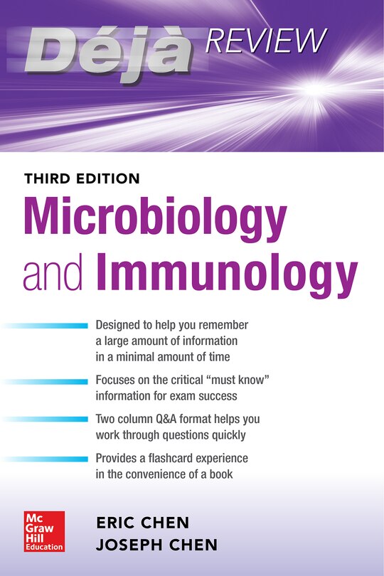 Couverture_Deja Review: Microbiology and Immunology, Third Edition