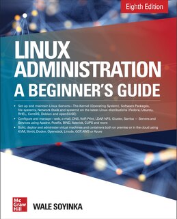 Couverture_Linux Administration: A Beginner's Guide, Eighth Edition