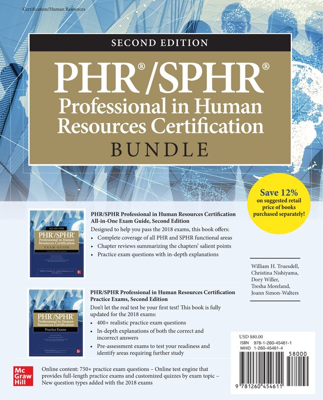 Front cover_PHR/SPHR Professional in Human Resources Certification All-in-One Exam Guide, Second Edition