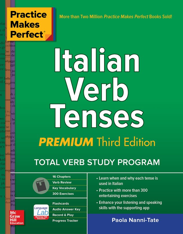 Couverture_Practice Makes Perfect: Italian Verb Tenses, Premium Third Edition