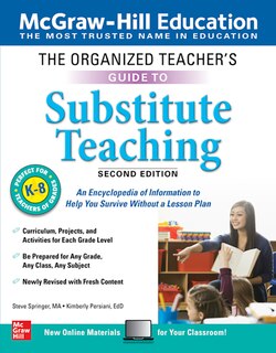 Front cover_The Organized Teacher's Guide to Substitute Teaching, Grades K-8, Second Edition