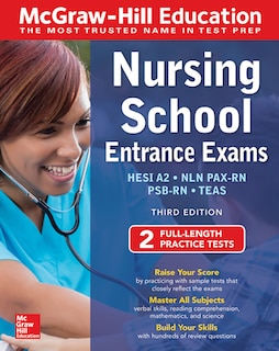 Front cover_McGraw-Hill Education Nursing School Entrance Exams, Third Edition