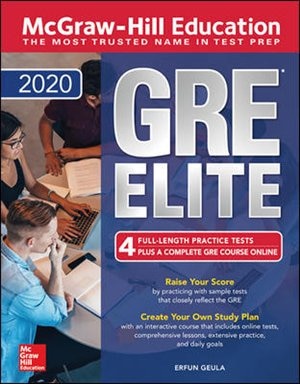 Front cover_McGraw-Hill Education GRE Elite 2020