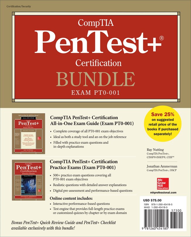 Couverture_CompTIA PenTest+ Certification Bundle (Exam PT0-001)