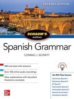 Front cover_Schaum's Outline of Spanish Grammar, Seventh Edition
