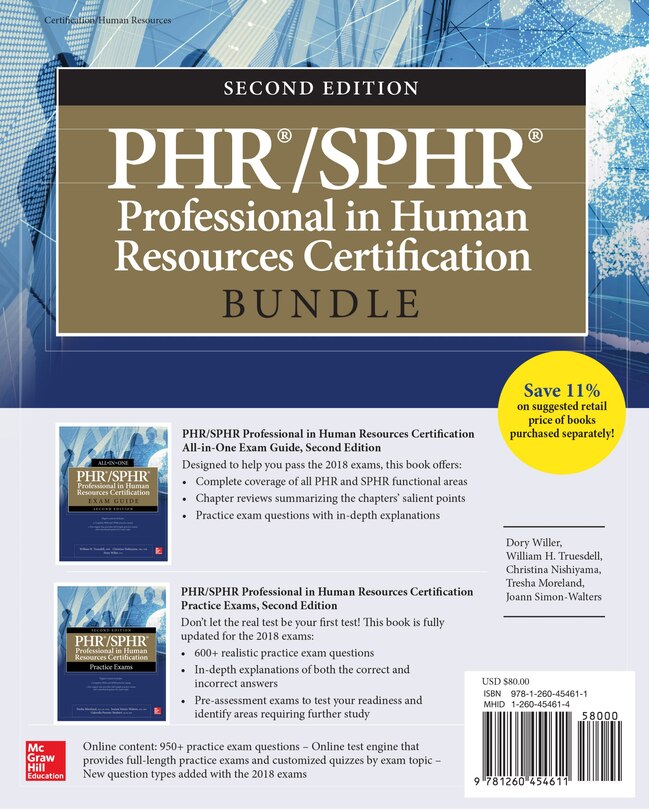 Front cover_PHR/SPHR Professional in Human Resources Certification Bundle, Second Edition