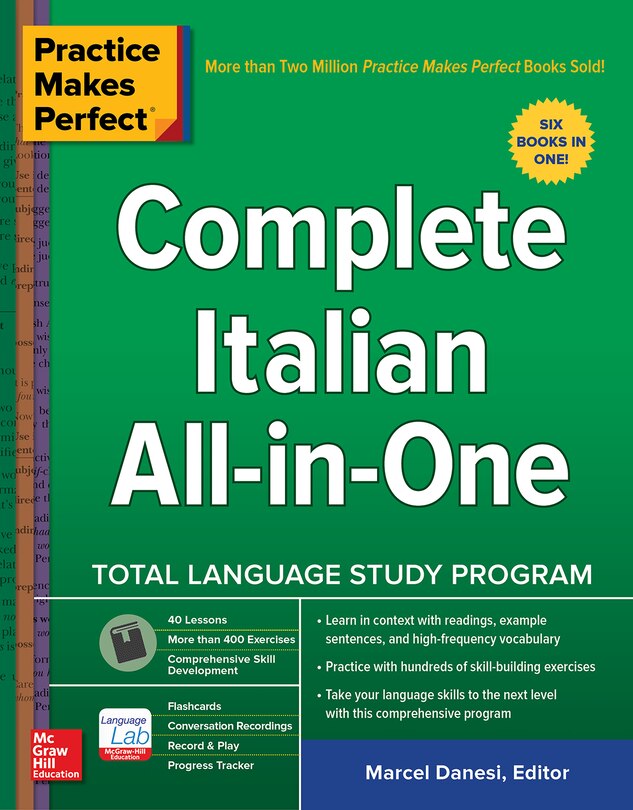 Front cover_Practice Makes Perfect: Complete Italian All-in-One