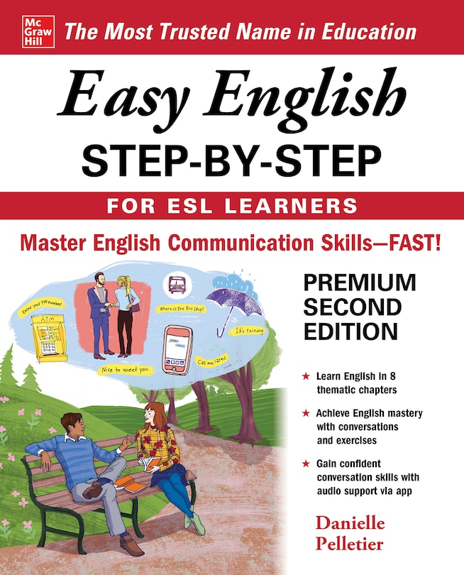 Front cover_Easy English Step-by-Step for ESL Learners, Second Edition