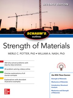 Front cover_Schaum's Outline of Strength of Materials, Seventh Edition