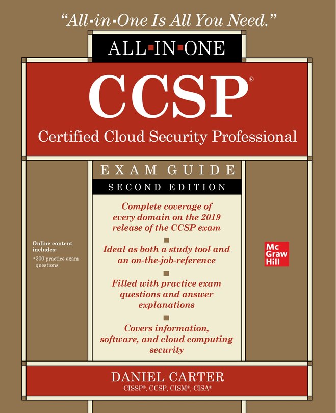 Couverture_CCSP Certified Cloud Security Professional All-in-One Exam Guide, Second Edition