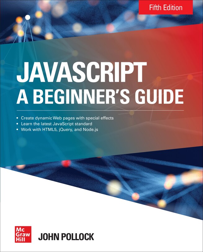 Front cover_Javascript: A Beginner's Guide, Fifth Edition