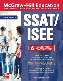 Front cover_McGraw-Hill Education SSAT/ISEE, Fifth Edition