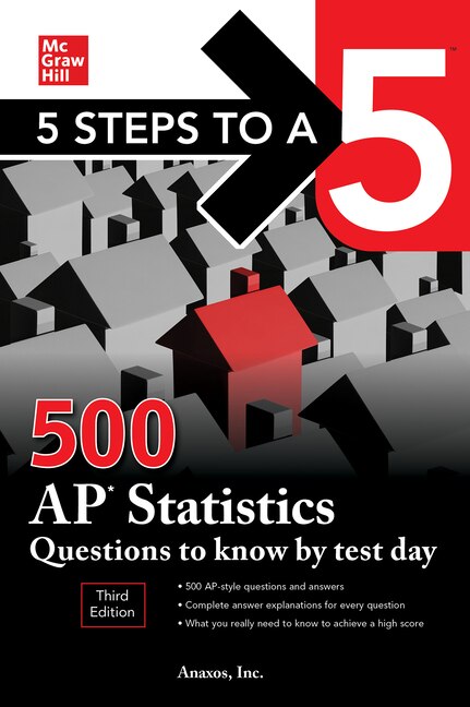 Couverture_5 Steps To A 5: 500 Ap Statistics Questions To Know By Test Day, Third Edition