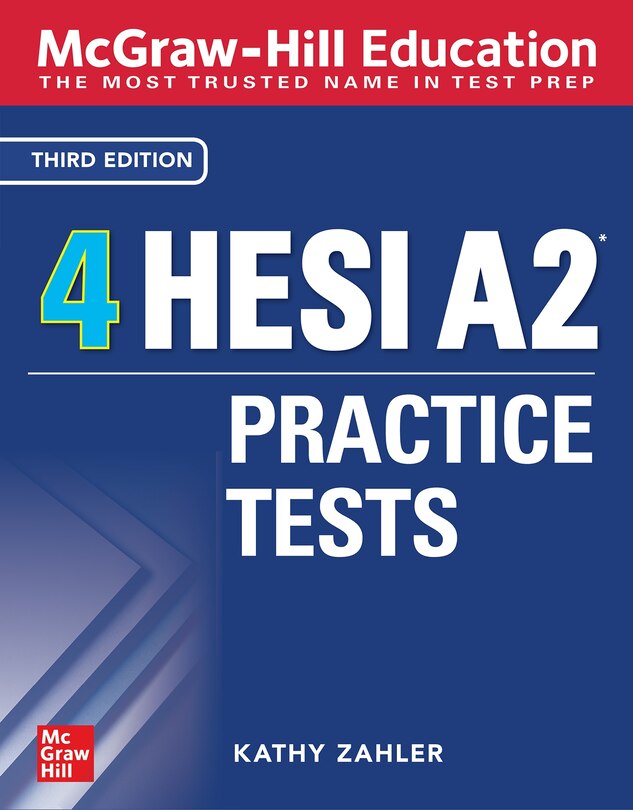 Couverture_McGraw-Hill Education 4 HESI A2 Practice Tests, Third Edition