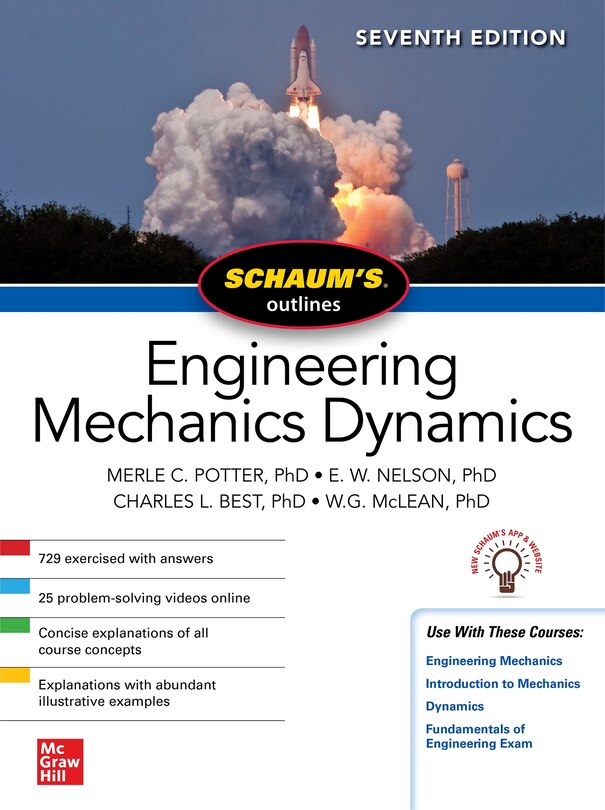 Front cover_Schaum's Outline of Engineering Mechanics Dynamics, Seventh Edition