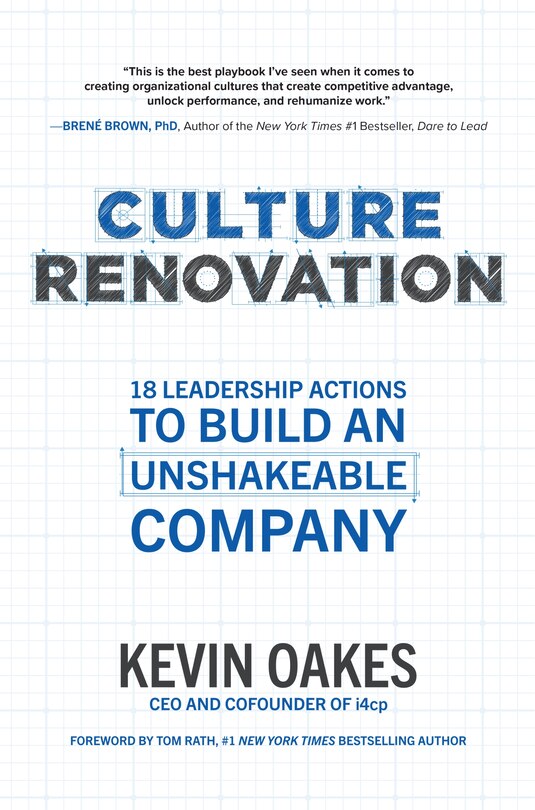 Front cover_Culture Renovation: 18 Leadership Actions to Build an Unshakeable Company