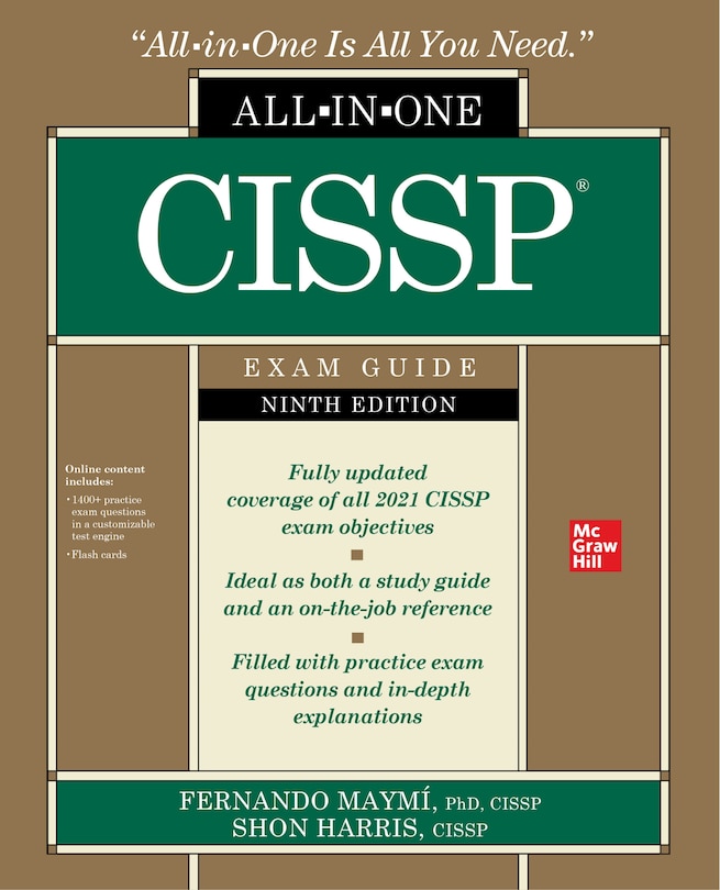 Front cover_Cissp All-in-one Exam Guide, Ninth Edition