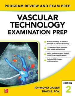 Front cover_Vascular Technology Examination PREP, Second Edition