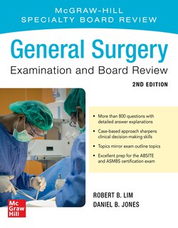 Front cover_General Surgery Examination and Board Review, Second Edition