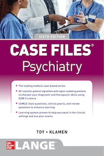Front cover_Case Files Psychiatry, Sixth Edition