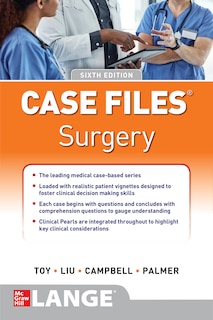 Front cover_Case Files Surgery, Sixth Edition
