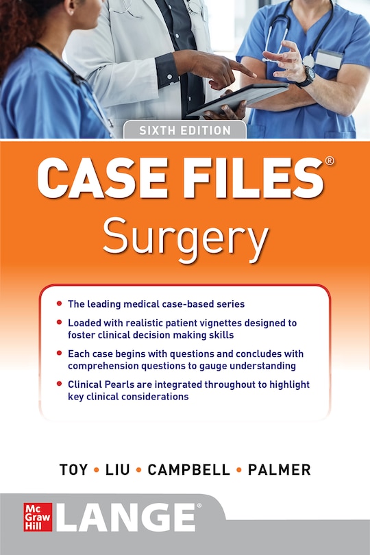Front cover_Case Files Surgery, Sixth Edition