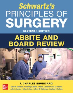 Front cover_Schwartz's Principles Of Surgery Absite And Board Review, 11th Edition