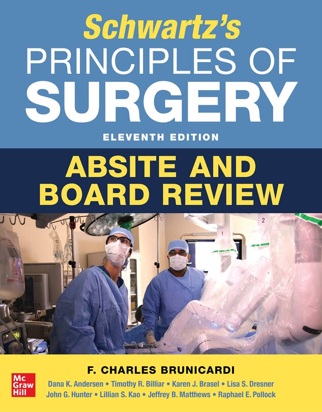 Front cover_Schwartz's Principles Of Surgery Absite And Board Review, 11th Edition