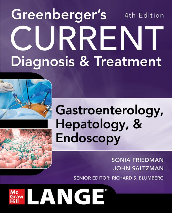 Front cover_Greenberger's CURRENT Diagnosis & Treatment Gastroenterology, Hepatology, & Endoscopy, Fourth Edition