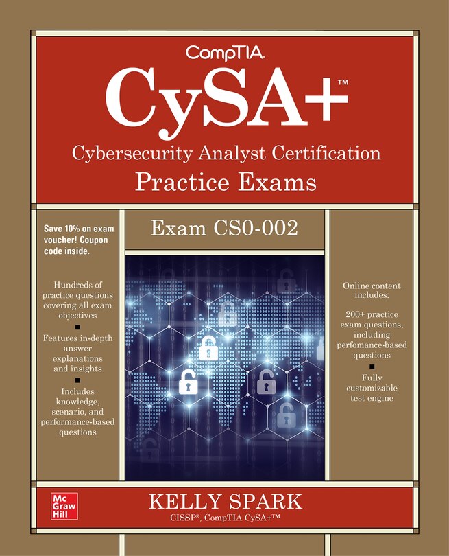 Couverture_CompTIA CySA+ Cybersecurity Analyst Certification Practice Exams (Exam CS0-002)