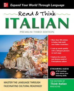 Front cover_Read & Think Italian, Premium Third Edition