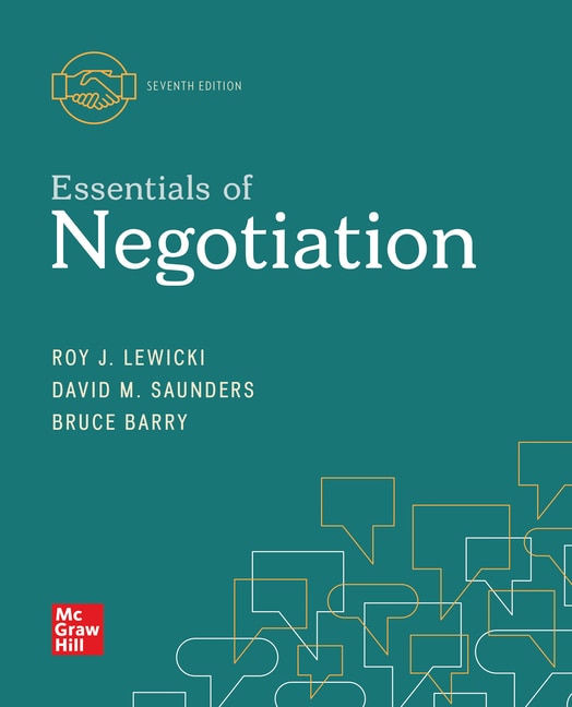 Couverture_Loose-Leaf for Essentials of Negotiation