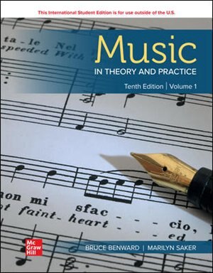 Couverture_ISE Music in Theory and Practice Volume 1