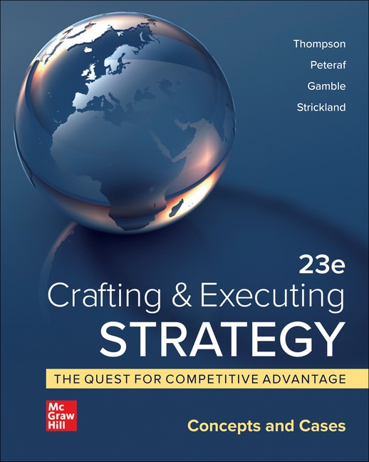 Front cover_Loose-Leaf for Crafting and Executing Strategy: Concepts and Cases