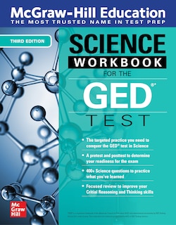 Couverture_McGraw-Hill Education Science Workbook for the GED Test, Third Edition