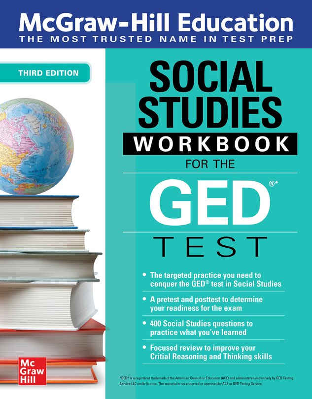 McGraw-Hill Education Social Studies Workbook for the GED Test, Third Edition