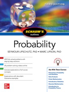 Front cover_Schaum's Outline of Probability, Third Edition