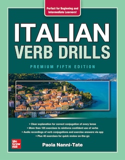 Front cover_Italian Verb Drills, Premium Fifth Edition