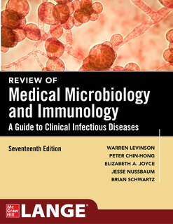 Couverture_Review Of Medical Microbiology And Immunology, Seventeenth Edition