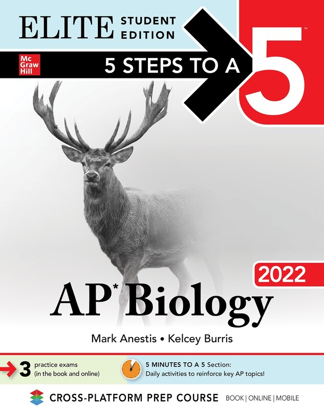 Front cover_5 Steps To A 5: Ap Biology 2022 Elite Student Edition