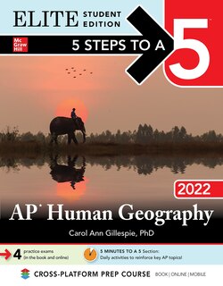 Front cover_5 Steps To A 5: Ap Human Geography 2022 Elite Student Edition