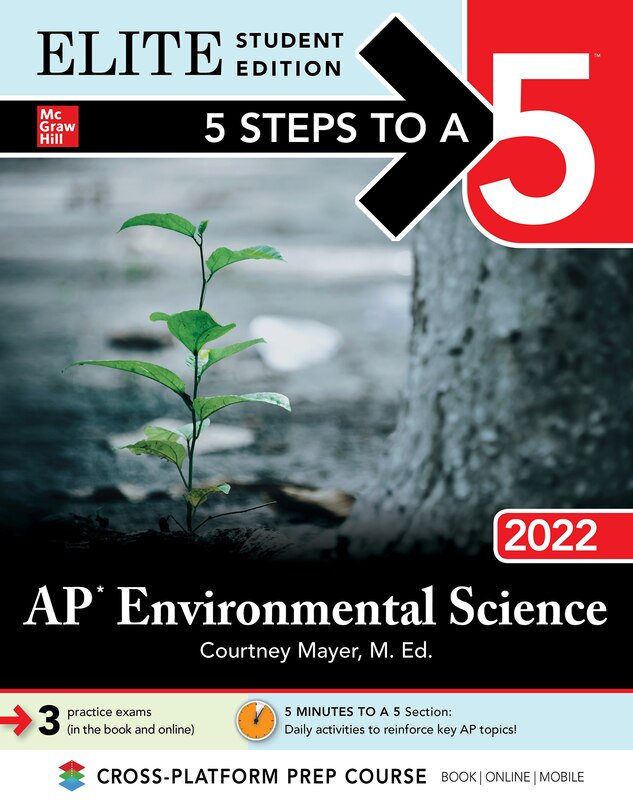 Couverture_5 Steps To A 5: Ap Environmental Science 2022 Elite Student Edition