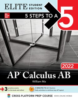 Couverture_5 Steps To A 5: Ap Calculus Ab 2022 Elite Student Edition