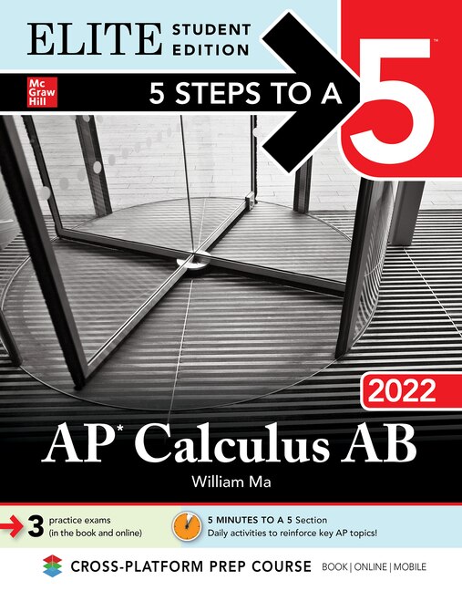 Couverture_5 Steps To A 5: Ap Calculus Ab 2022 Elite Student Edition