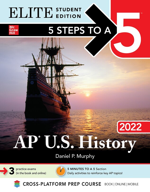 Front cover_5 Steps To A 5: Ap U.s. History 2022 Elite Student Edition