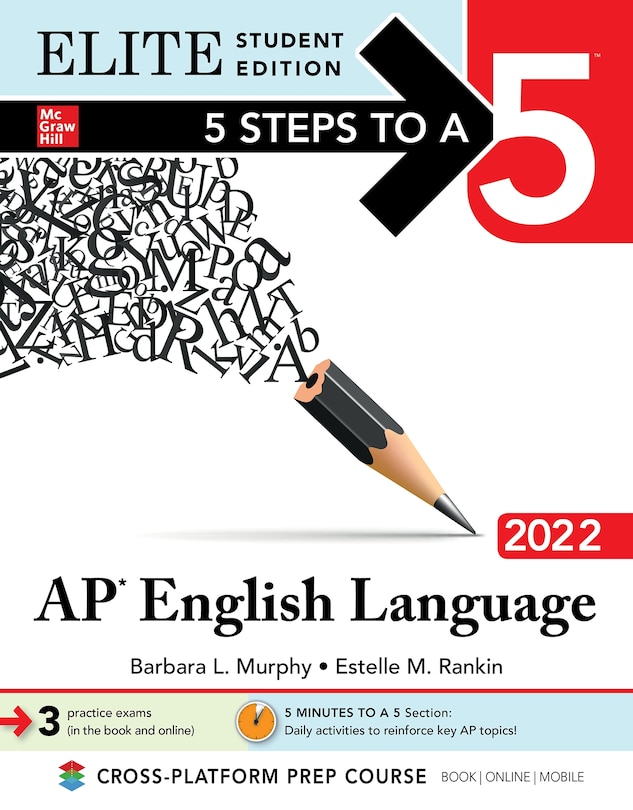 Couverture_5 Steps To A 5: Ap English Language 2022 Elite Student Edition
