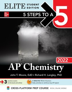 Couverture_5 Steps To A 5: Ap Chemistry 2022 Elite Student Edition
