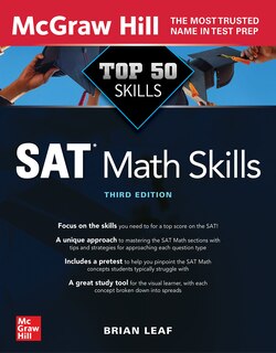 Front cover_Top 50 Sat Math Skills, Third Edition