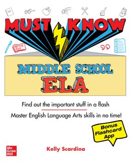 Couverture_Must Know Middle School Ela